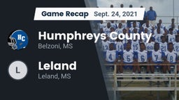 Recap: Humphreys County  vs. Leland  2021