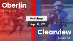 Matchup: Oberlin vs. Clearview  2017