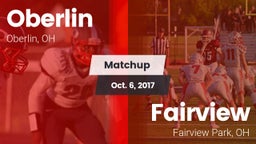 Matchup: Oberlin vs. Fairview  2017