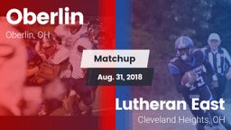 Matchup: Oberlin vs. Lutheran East  2018