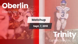 Matchup: Oberlin vs. Trinity  2018