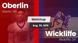 Matchup: Oberlin vs. Wickliffe  2019