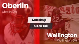 Matchup: Oberlin vs. Wellington  2019