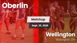 Matchup: Oberlin vs. Wellington  2020