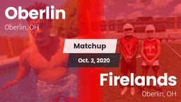 Matchup: Oberlin vs. Firelands  2020