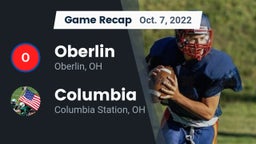 Recap: Oberlin  vs. Columbia  2022