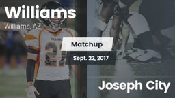 Matchup: Williams vs. Joseph City  2017