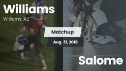 Matchup: Williams vs. Salome 2018