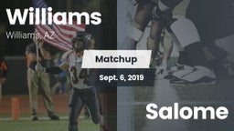 Matchup: Williams vs. Salome 2019