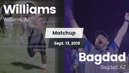 Matchup: Williams vs. Bagdad  2019