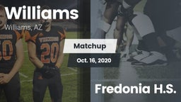 Matchup: Williams vs. Fredonia H.S. 2020