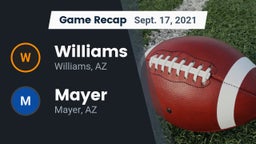 Recap: Williams  vs. Mayer   2021