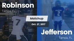 Matchup: Robinson vs. Jefferson  2017