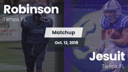 Matchup: Robinson vs. Jesuit  2018