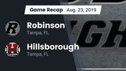 Recap: Robinson  vs. Hillsborough  2019