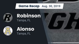 Recap: Robinson  vs. Alonso  2019