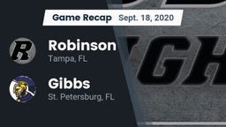 Recap: Robinson  vs. Gibbs  2020
