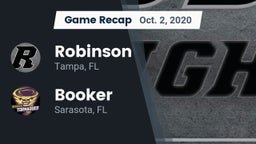 Recap: Robinson  vs. Booker  2020