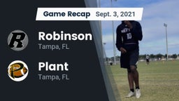 Recap: Robinson  vs. Plant  2021
