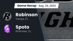 Recap: Robinson  vs. Spoto  2022