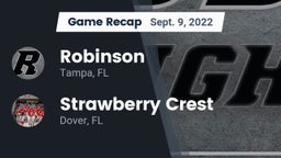 Recap: Robinson  vs. Strawberry Crest  2022