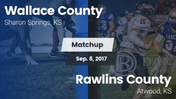 Matchup: Wallace County vs. Rawlins County  2016