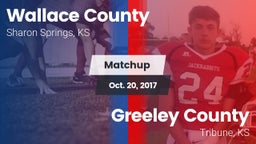 Matchup: Wallace County vs. Greeley County  2017