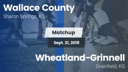 Matchup: Wallace County vs. Wheatland-Grinnell  2018