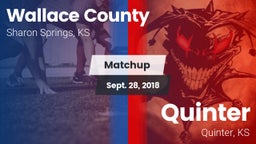 Matchup: Wallace County vs. Quinter  2018