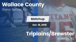 Matchup: Wallace County vs. Triplains/Brewster  2018