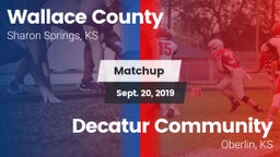 Matchup: Wallace County vs. Decatur Community  2019