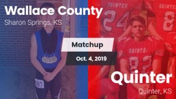 Matchup: Wallace County vs. Quinter  2019