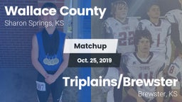 Matchup: Wallace County vs. Triplains/Brewster  2019