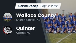 Recap: Wallace County  vs. Quinter  2022