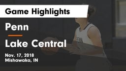 Penn  vs Lake Central  Game Highlights - Nov. 17, 2018