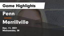 Penn  vs Merrillville  Game Highlights - Dec. 11, 2021