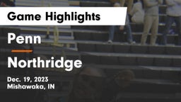 Penn  vs Northridge  Game Highlights - Dec. 19, 2023