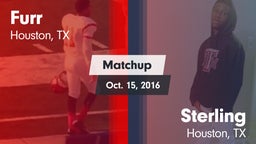 Matchup: Furr vs. Sterling  2016