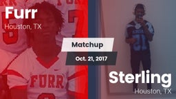 Matchup: Furr vs. Sterling  2017