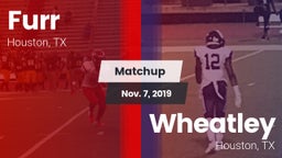 Matchup: Furr vs. Wheatley  2019