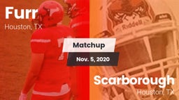 Matchup: Furr vs. Scarborough  2020