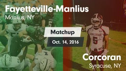 Matchup: Fayetteville-Manlius vs. Corcoran  2016