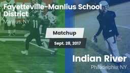 Matchup: Fayetteville-Manlius vs. Indian River  2017