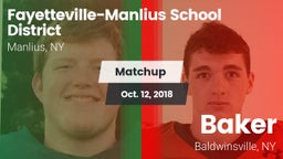 Matchup: Fayetteville-Manlius vs. Baker  2018