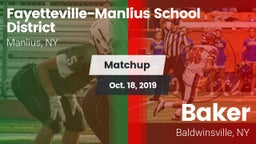 Matchup: Fayetteville-Manlius vs. Baker  2019