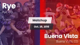 Matchup: Rye vs. Buena Vista  2016