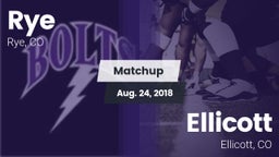 Matchup: Rye vs. Ellicott  2018
