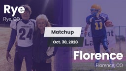 Matchup: Rye vs. Florence  2020