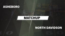 Matchup: Asheboro vs. North Davidson 2016