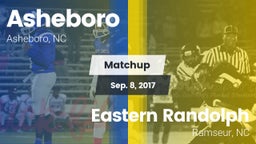Matchup: Asheboro vs. Eastern Randolph  2017